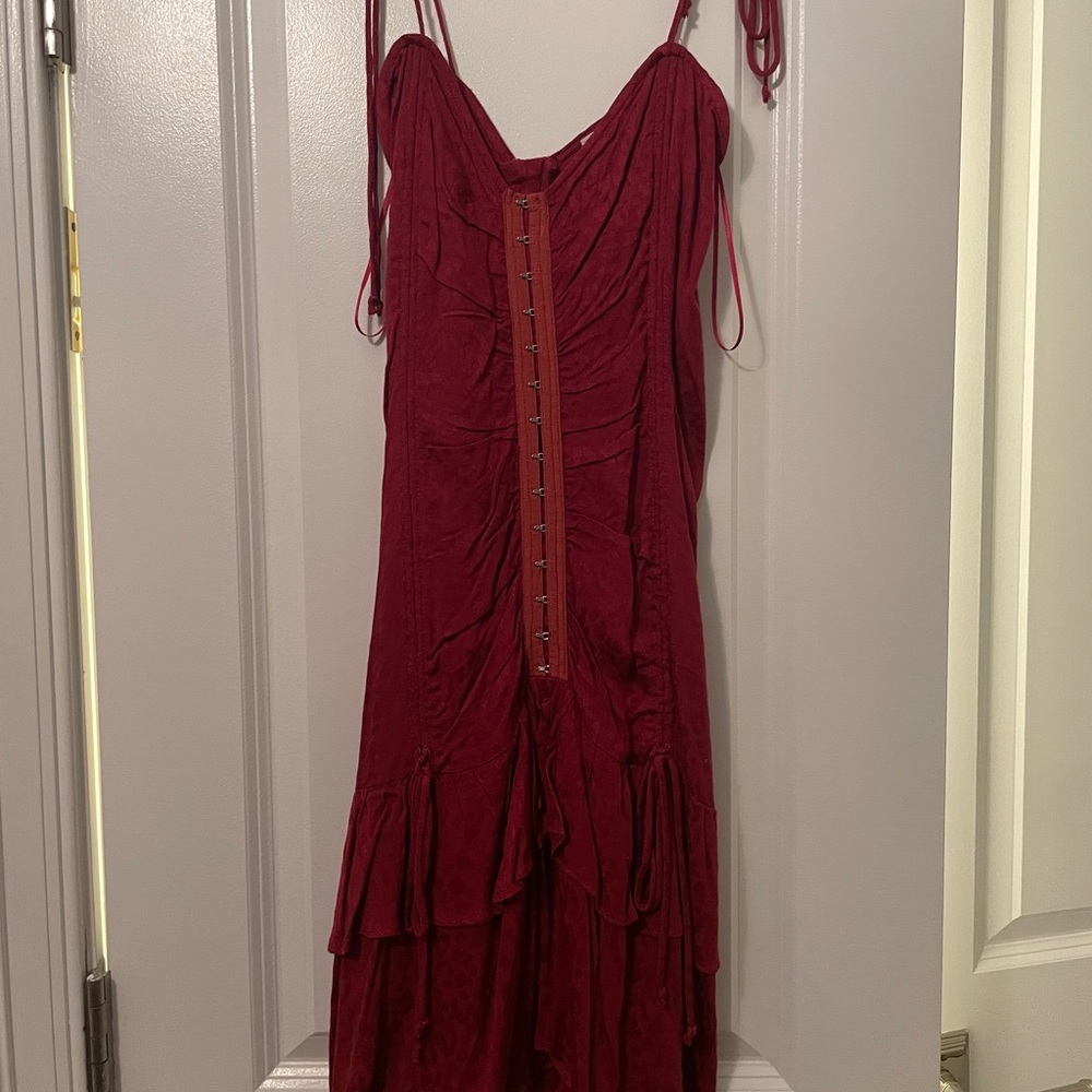 Eye Ruffle dress